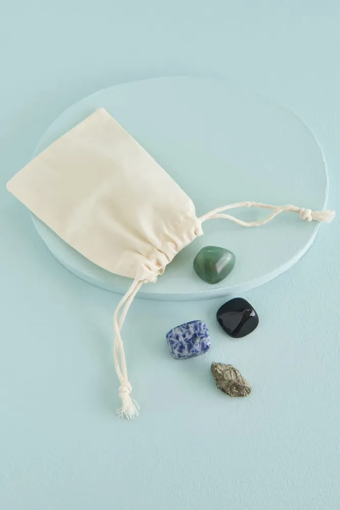 Earthbound Trading Healing Stones and Pouch Set