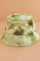 Green Tie Dye Bucket Hat