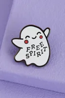 Free Spirit Ghost Enamel Pin