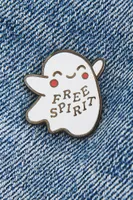 Free Spirit Ghost Enamel Pin