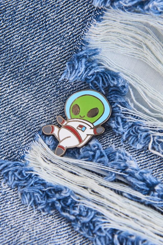 Astro Alien Baby Enamel Pin