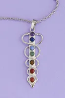 Chakra Stone Point Necklace