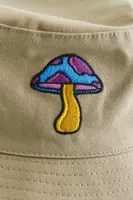 Khaki Fungi Bucket Hat