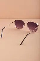 Retro Aviator Sunglasses