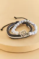 Howlite Celtic Knot Bracelet Set