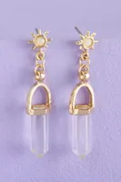 Howlite Celestial Earring Set