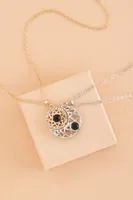 Magnetic Cage Friendship Necklace Set