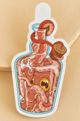 Octopus Jar Sticker (EB Exclusive)