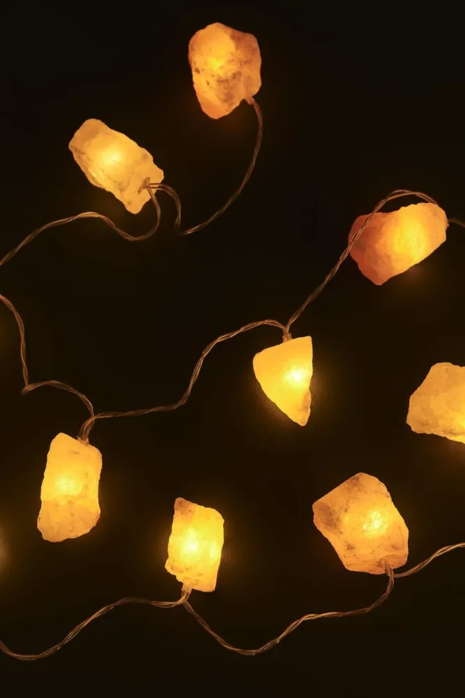 Salt Stone String Lights