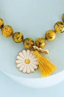 Serpentine Daisy Bracelet