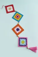 Crochet Squares Wall Hanging