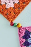 Crochet Squares Wall Hanging