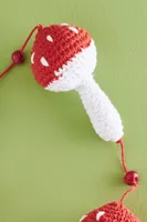 Crochet Mushrooms Wall Hanging