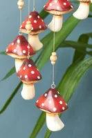 Red Spotted Mushroom Mobile