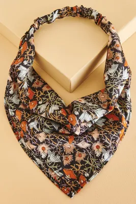 Vintage Garden Hair Scarf