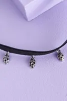 Mini Skull Choker Necklace