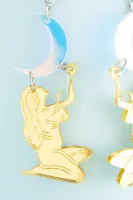 Mystic Figure Acetate Earrings