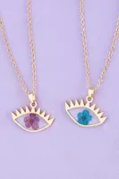 Flowerpress Eye Friendship Necklace Set