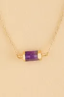 Amethyst Eco Chain Necklace