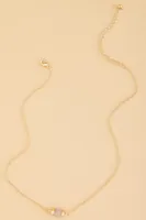 Rose Quartz Eco Chain Necklace