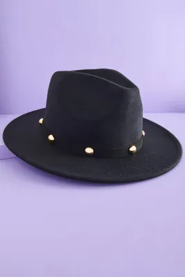 Black and Gold Rancher Hat