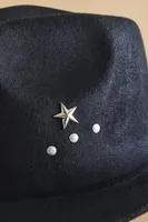 Black Stars Rancher Hat