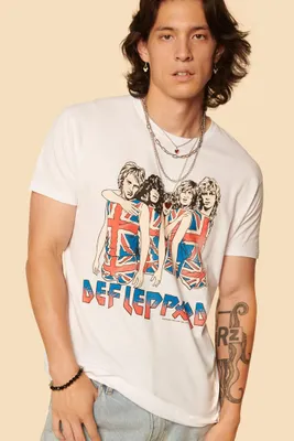 White Def Leppard T-Shirt