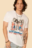 White Def Leppard T-Shirt