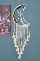 Tree of Life Moon Macrame Wall Hanging