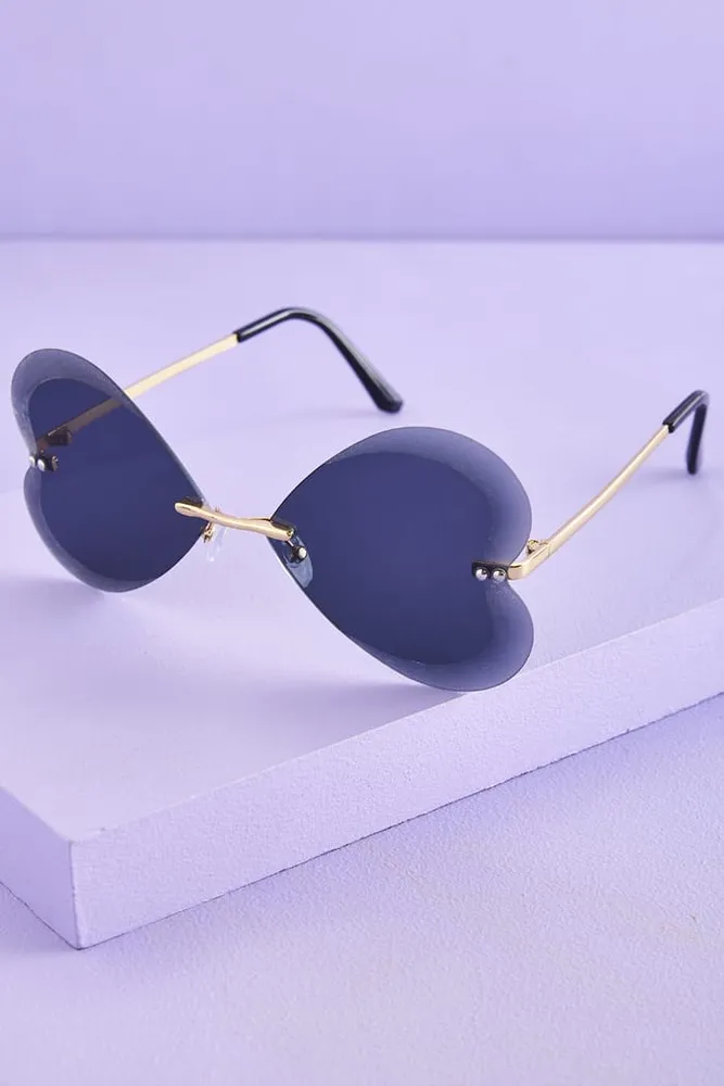 Black Heart Sunglasses