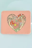 Mushroom Heart Cardholder