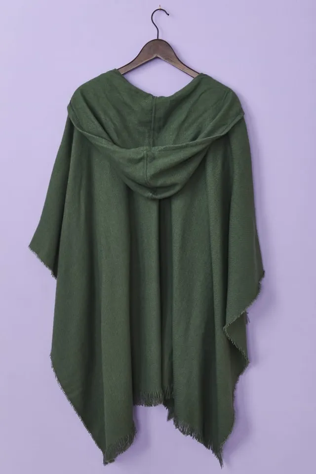 Earthbound Trading Forest Explorer Hooded Shawl