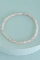 Rose Quartz Anklet