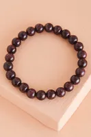 Shiny Garnet Bracelet