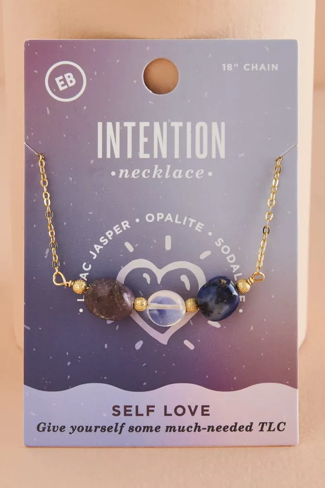 Self Love Crystal Intention Necklace