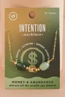 Money & Abundance Crystal Intention Necklace