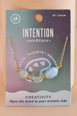 Creativity Crystal Intention Necklace