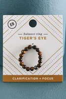 Tiger’s Eye and Hematite Ring