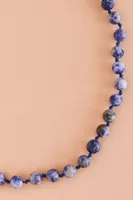 Sodalite Beaded Necklace