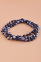 Sodalite Beaded Necklace