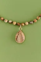 Brown Jasper Choker Necklace