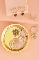 Celestial Yin Yang Earring and Tray Set