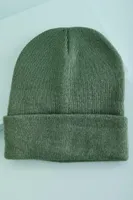 Dark Ivy Foldover Beanie