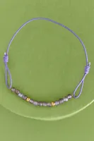 Amethyst Beaded Rack Bracelet