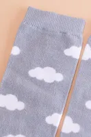 Flowers and Clouds Sock Set