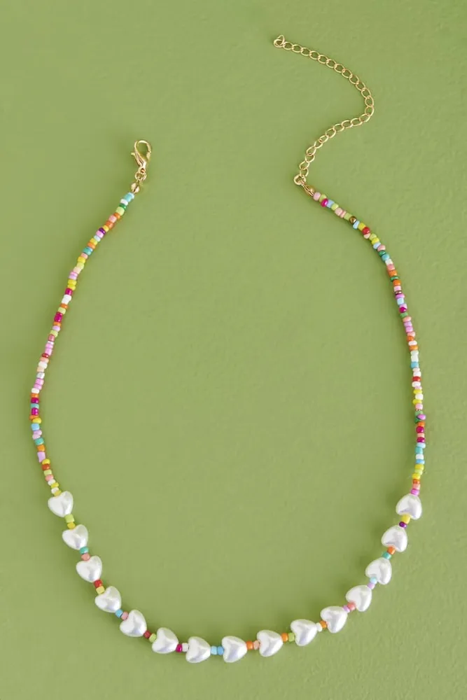 Pastel Summer Beaded Necklace – Hazel and Ollie