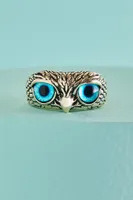 Silver Owl Ring