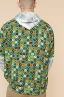 Green Mini Flower Camp Shirt