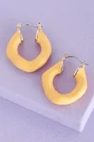 Retro Irregular Hoop Earrings