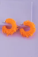 Spike Silicone Hoop Earrings